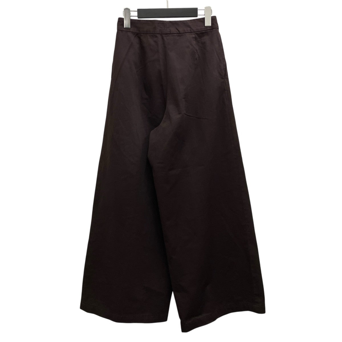 DRIES VAN NOTEN タックワイドパンツ71-04-74-04007 古着・中古-2枚目のアイテム画像