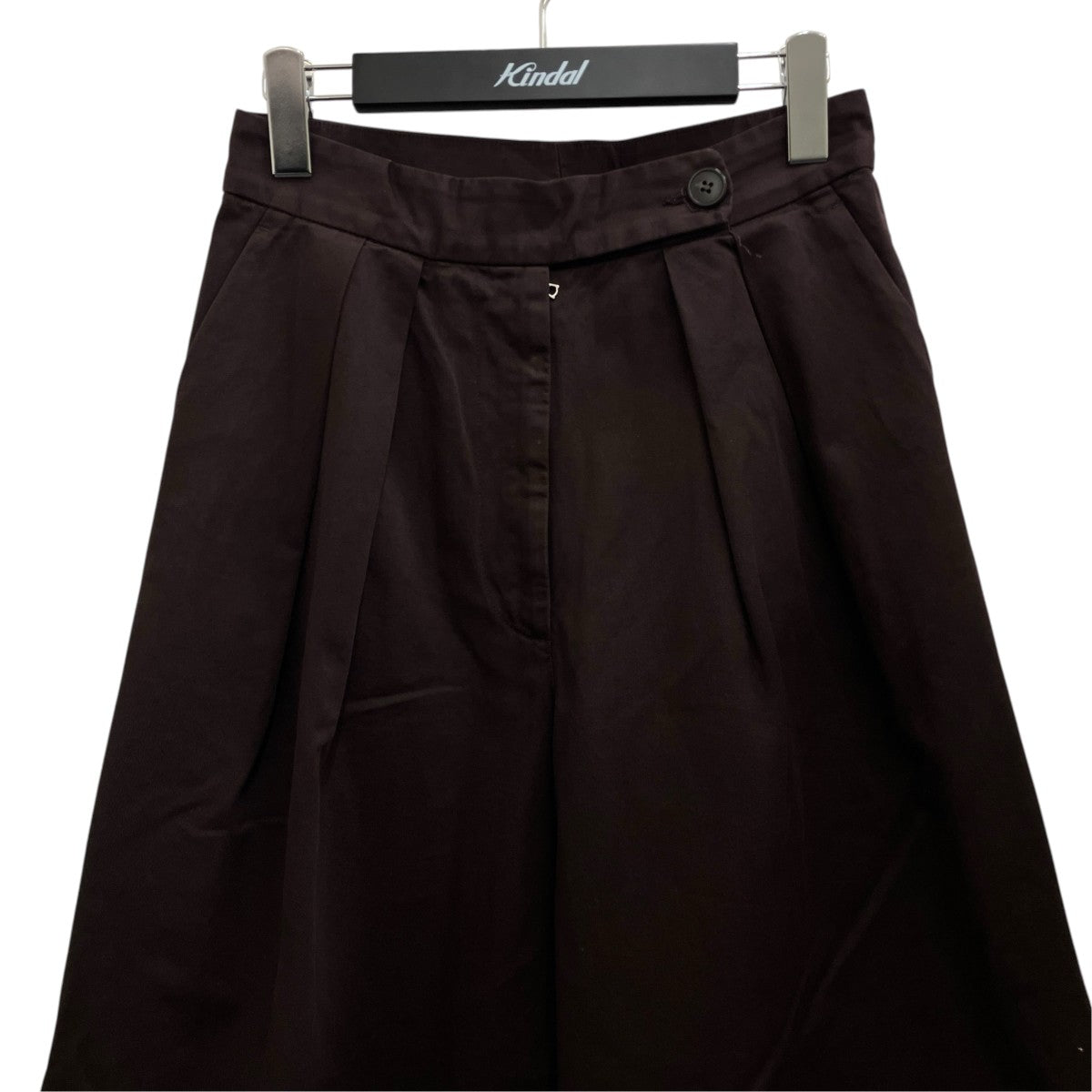 DRIES VAN NOTEN タックワイドパンツ71-04-74-04007 古着・中古-3枚目のアイテム画像