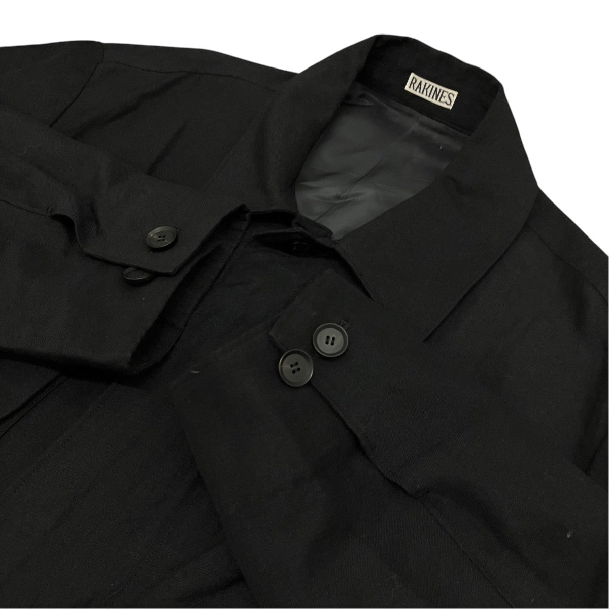 RAKINES 【Wool linen washer-Blind】ジャケット12S24FW256B 古着・中古-5枚目のアイテム画像