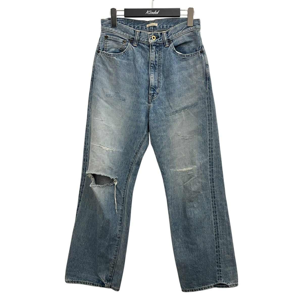 Attick by Johnbull ダメージ加工デニムパンツ221-0114 古着・中古-1枚目のアイテム画像
