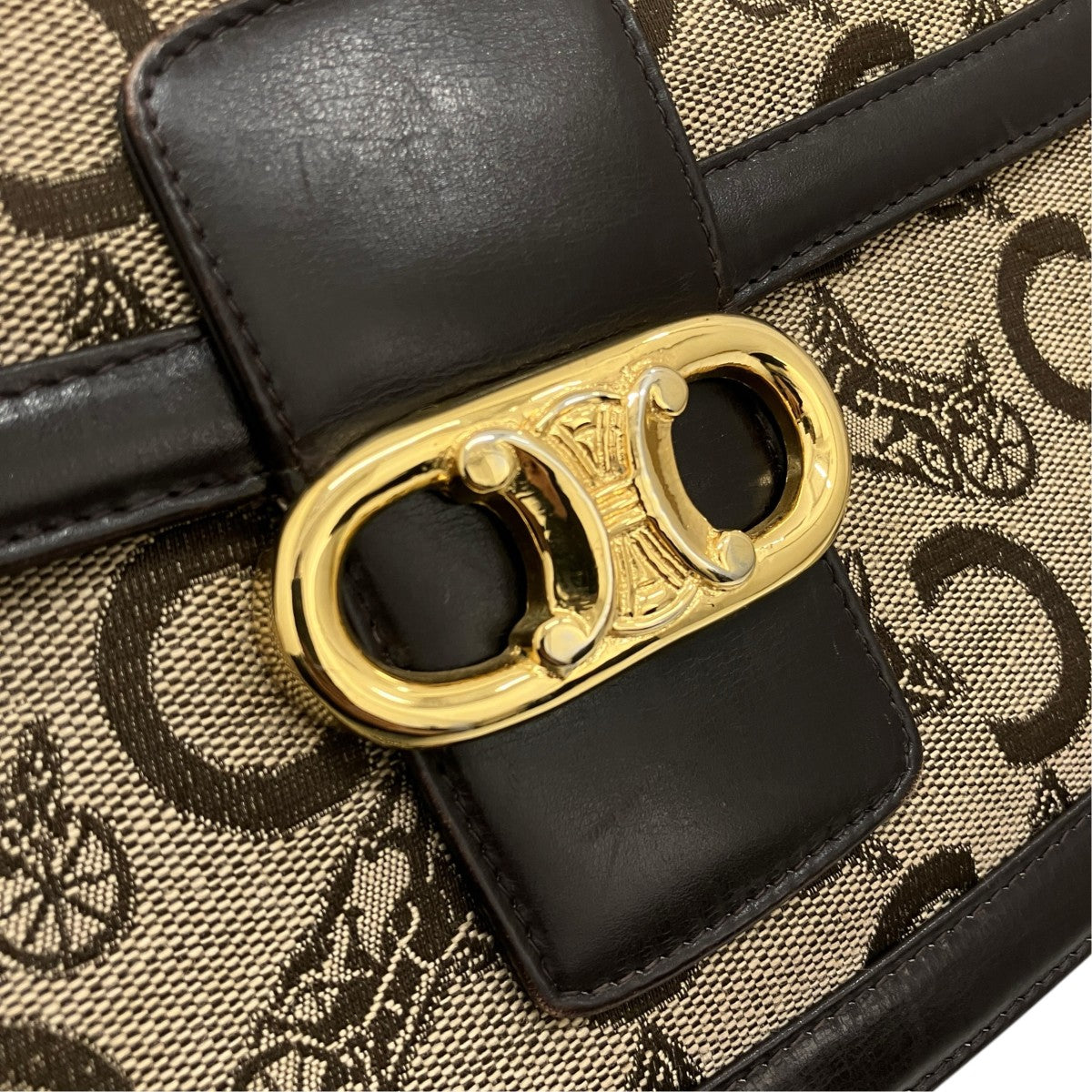 CELINE Ｃマダム柄ショルダーバッグ 古着・中古-7枚目のアイテム画像