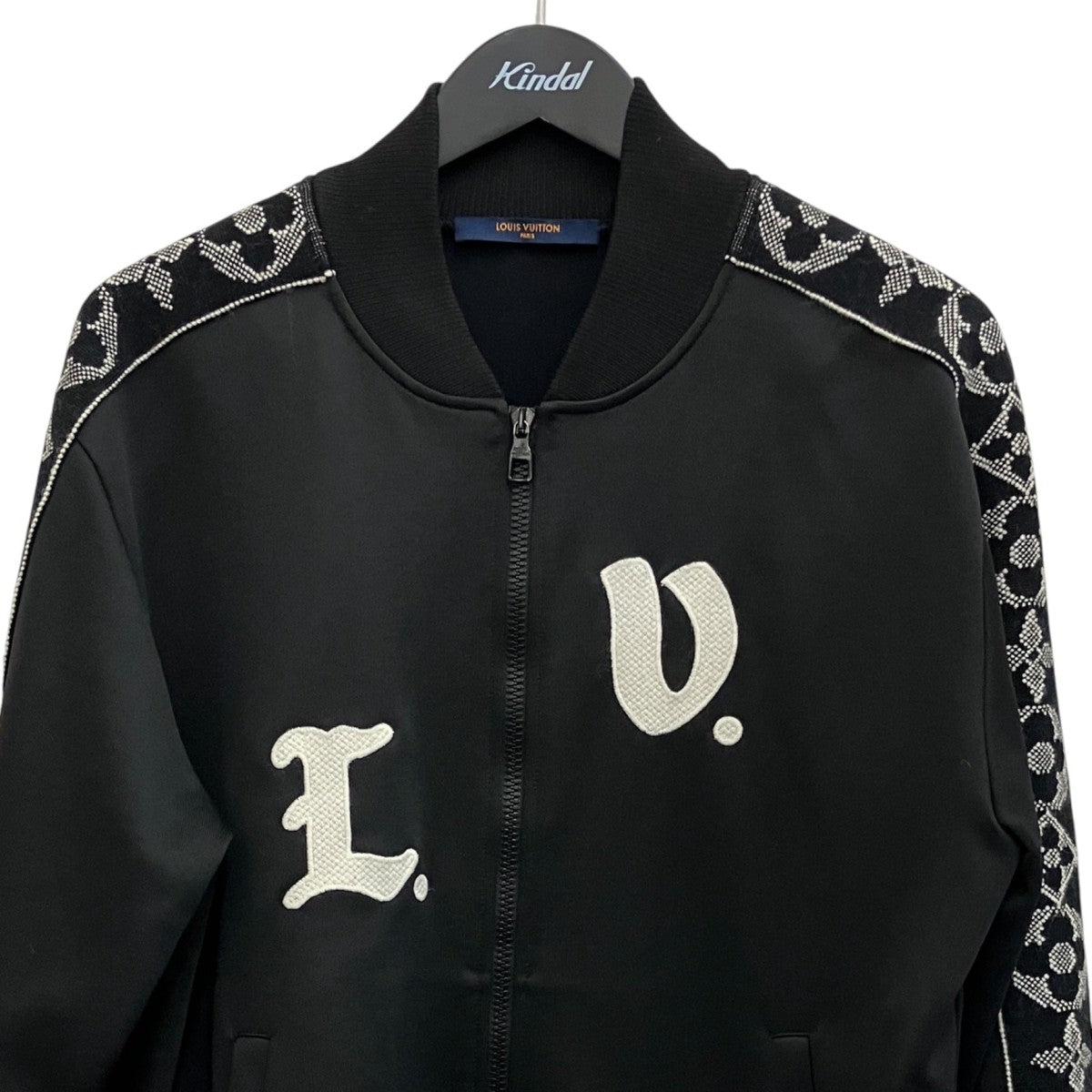 LOUIS VUITTON LVフラワーバンド トラックトップブルゾンHLY92W 古着・中古-3枚目のアイテム画像