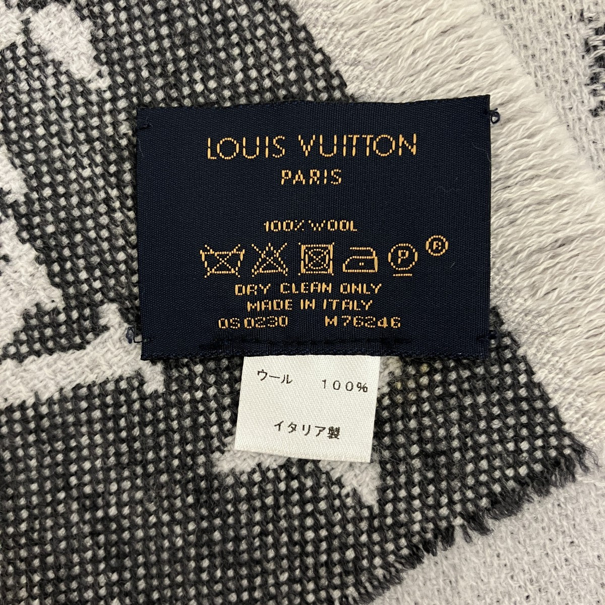 LOUIS VUITTON エシャルプ・モノグラムストールM76246 古着・中古-10枚目のアイテム画像