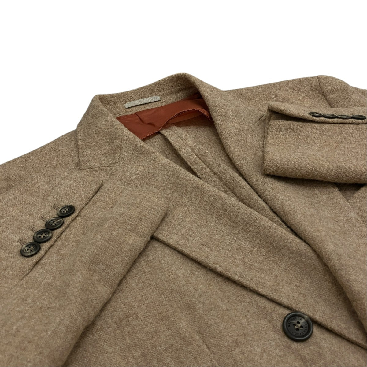 BRUNELLO CUCINELLI アルパカ混テーラードジャケット01886120540 古着・中古-5枚目のアイテム画像