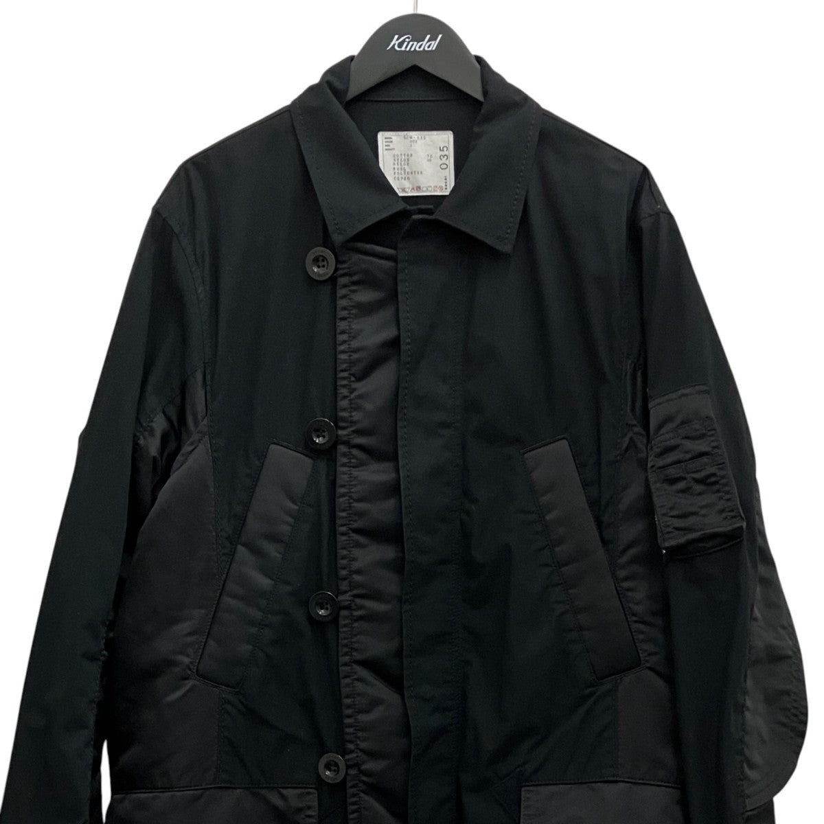 sacai 【MILITARY COAT】ミリタリーコートSCM-035 古着・中古-3枚目のアイテム画像