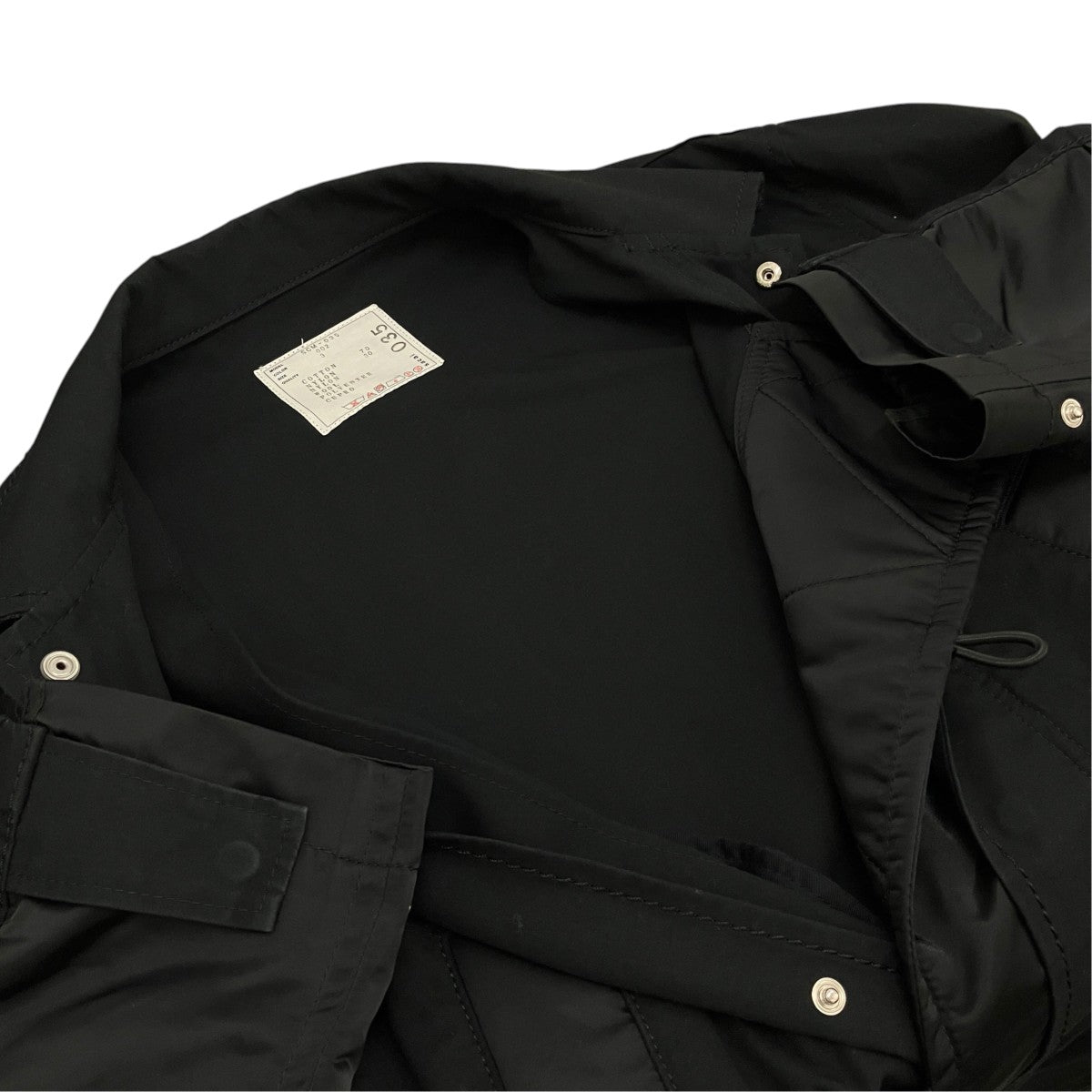 sacai 【MILITARY COAT】ミリタリーコートSCM-035 古着・中古-5枚目のアイテム画像