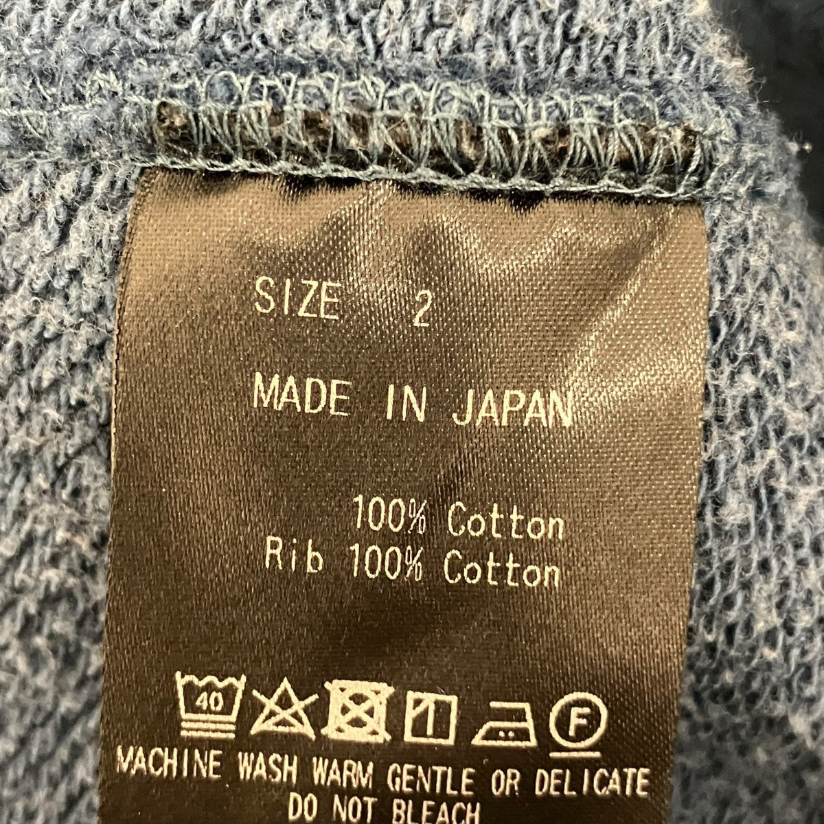 MARKA 【20 10 RECYCLE SUVIN ORGANIC COTTON FLEECE DAMAGE PARKA】ダメージ加工ジップアップパーカーM24D03CS01C 古着・中古-6枚目のアイテム画像