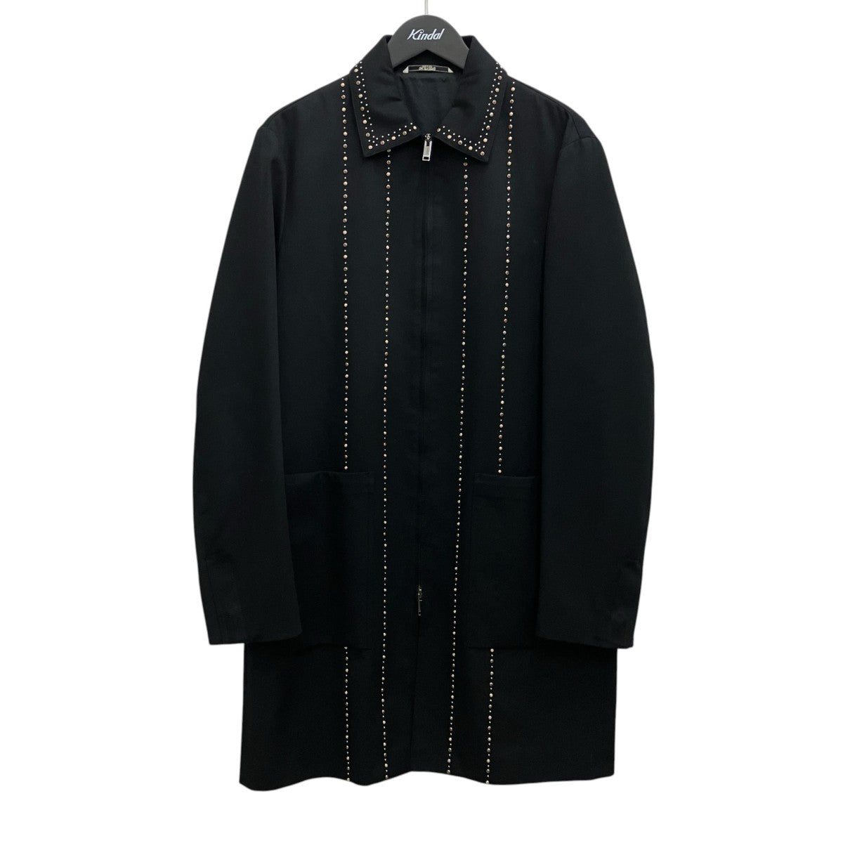 VALENTINO スタッズジップコートRV3CA0G44PL 古着・中古-1枚目のアイテム画像
