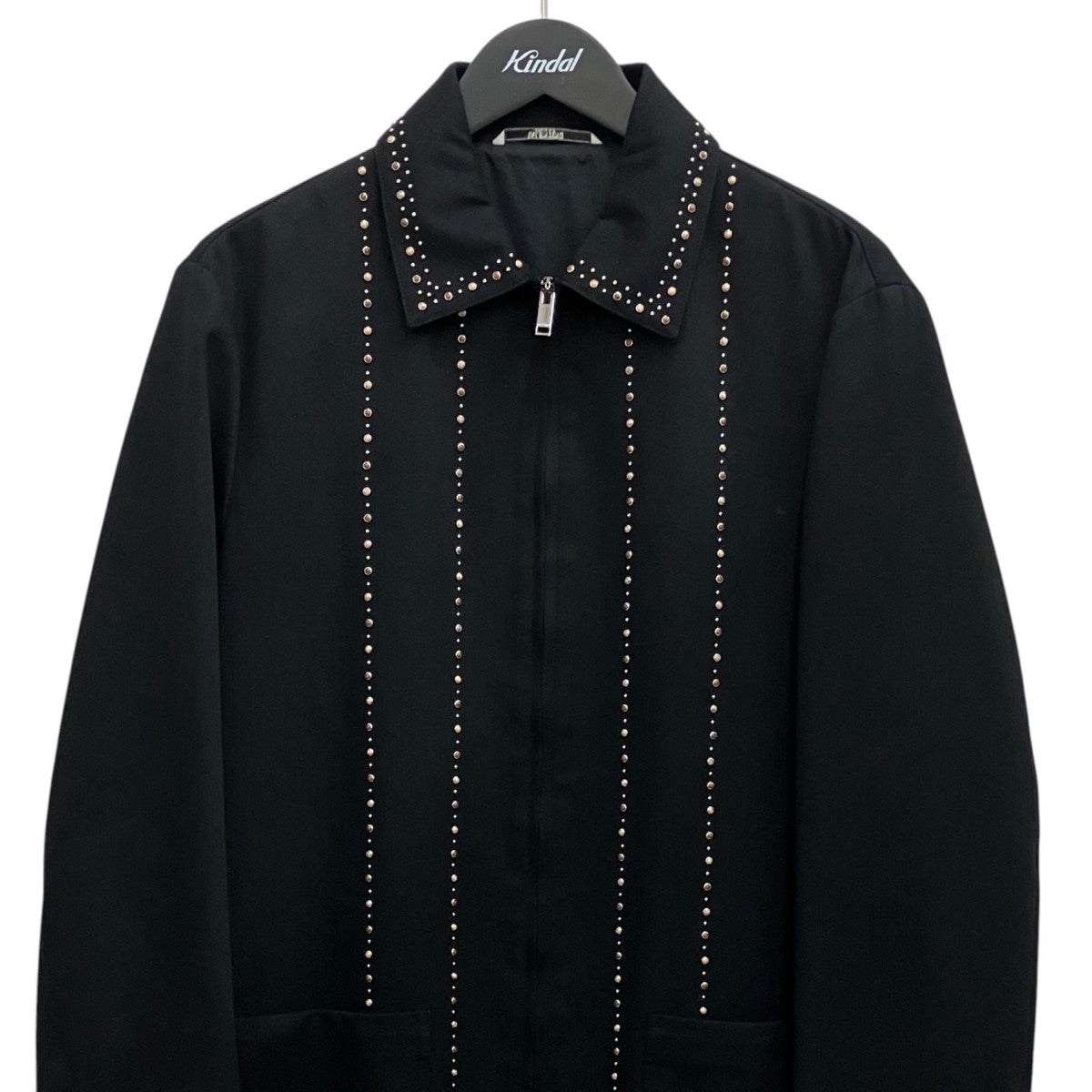 VALENTINO スタッズジップコートRV3CA0G44PL 古着・中古-3枚目のアイテム画像