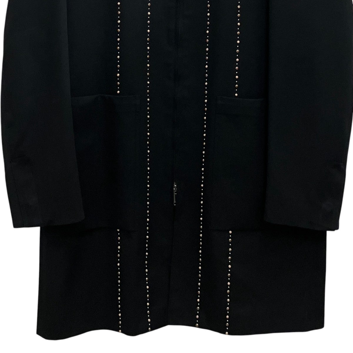 VALENTINO スタッズジップコートRV3CA0G44PL 古着・中古-4枚目のアイテム画像
