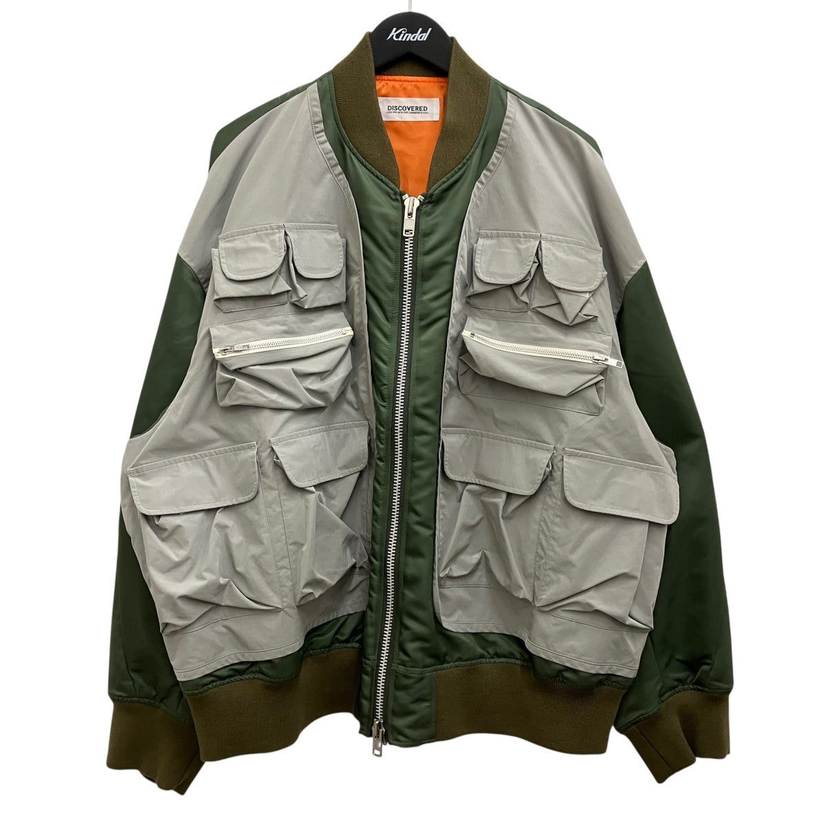 DISCOVERED 【MULTI POCKET OVER MA-1】MA-1ジャケットDC-SS24-BL-03 古着・中古-1枚目のアイテム画像