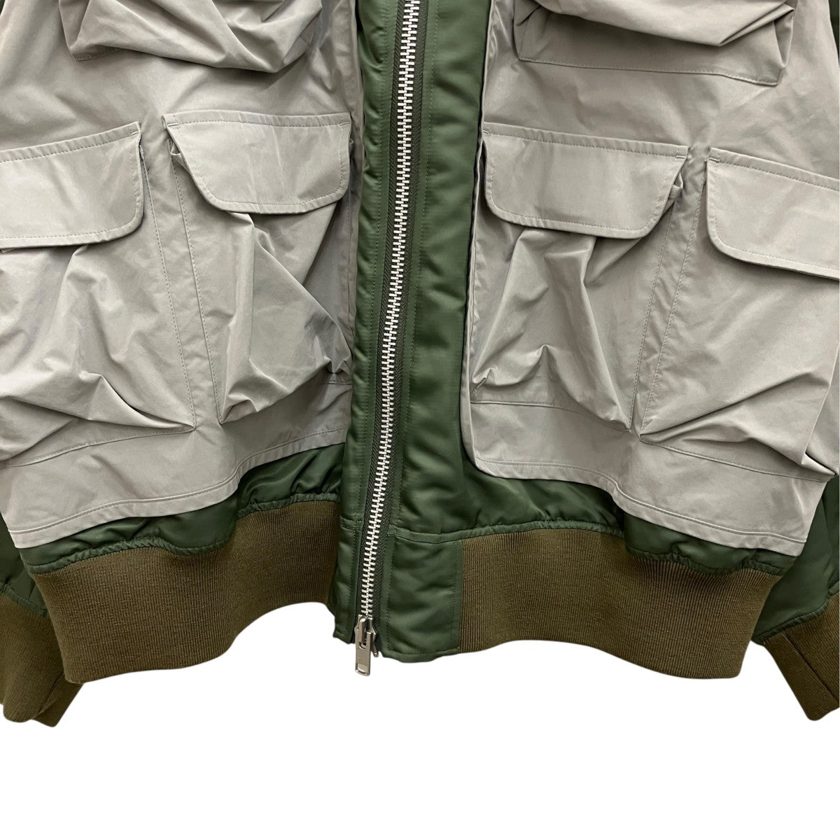 DISCOVERED 【MULTI POCKET OVER MA-1】MA-1ジャケットDC-SS24-BL-03 古着・中古-4枚目のアイテム画像