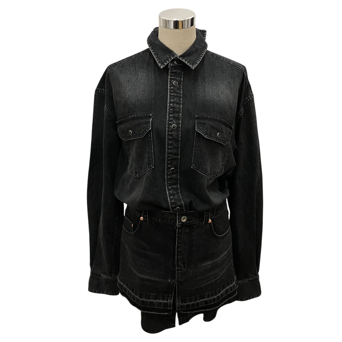 sacai デニムワンピース 古着・中古-1枚目のアイテム画像