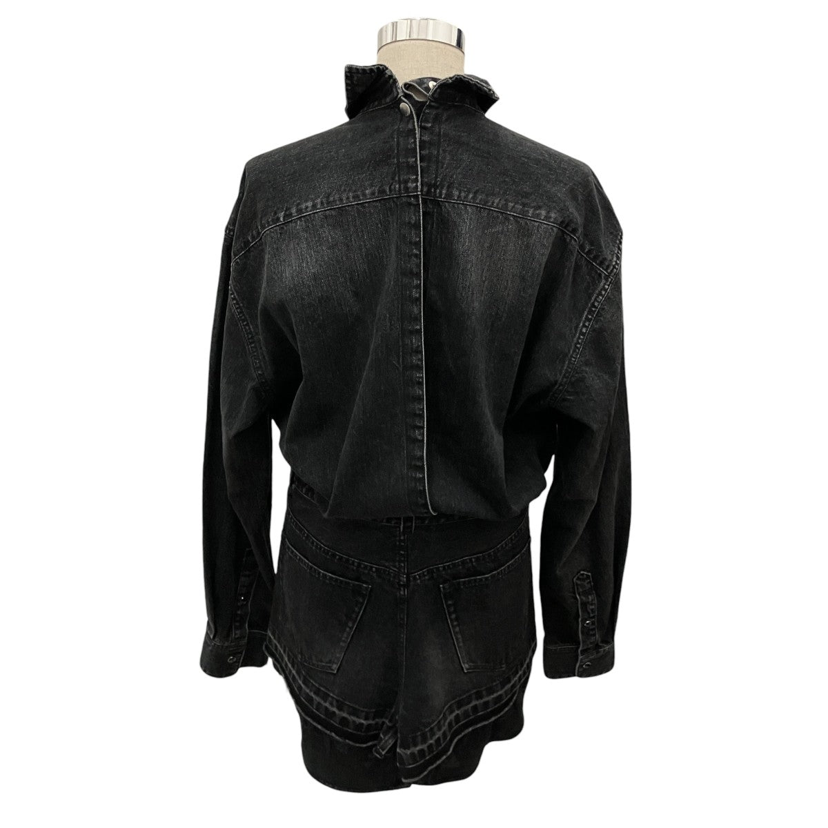 sacai デニムワンピース 古着・中古-2枚目のアイテム画像