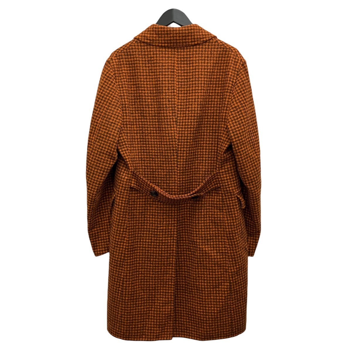 Belvest×TOMORROW LAND 【Belvest／2】チェックコート 古着・中古-2枚目のアイテム画像