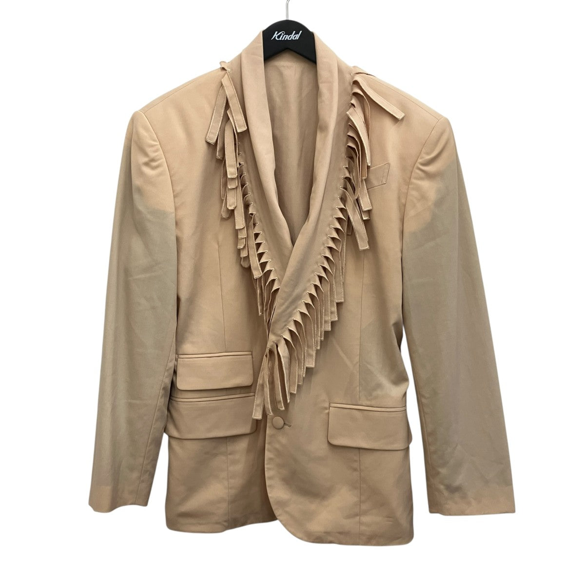 Jean Paul GAULTIER HOMME フリンジデザインジャケット 古着・中古-1枚目のアイテム画像