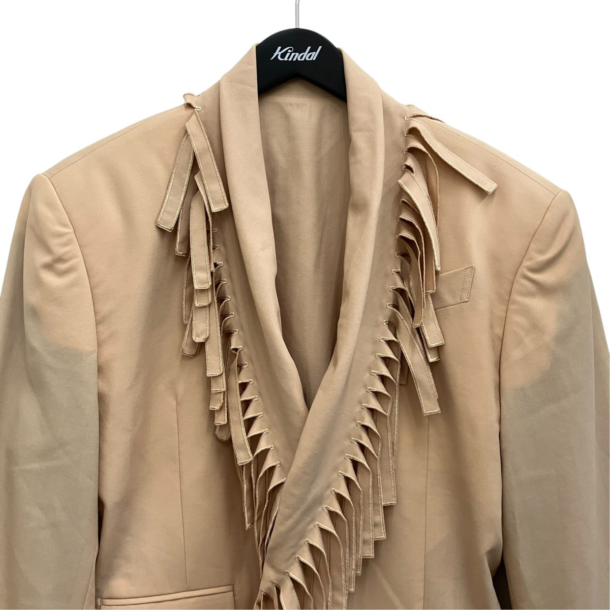 Jean Paul GAULTIER HOMME フリンジデザインジャケット 古着・中古-3枚目のアイテム画像