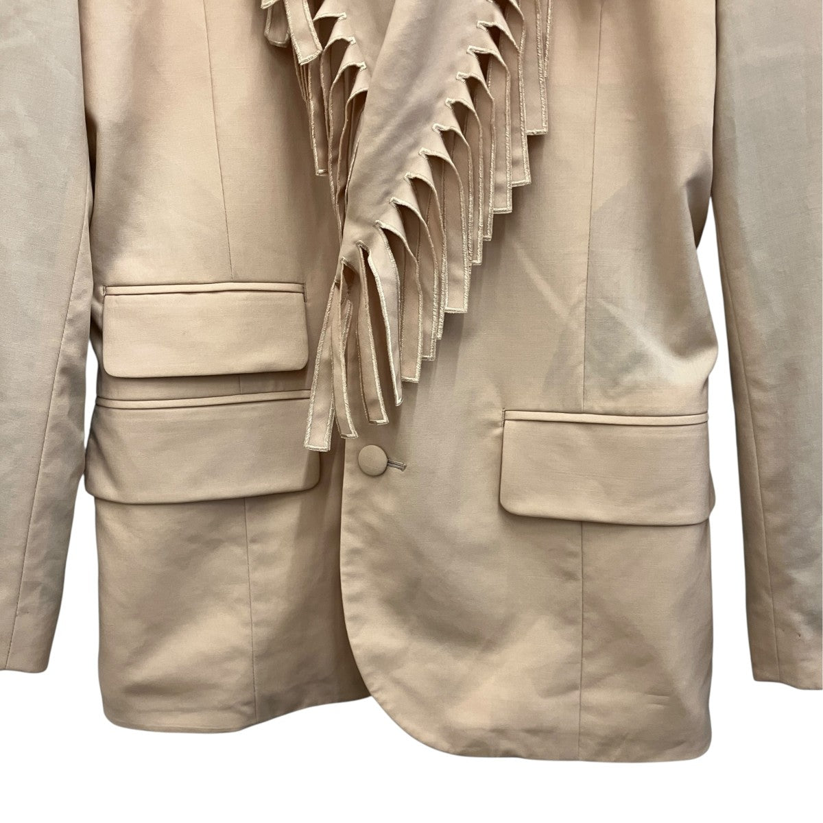 Jean Paul GAULTIER HOMME フリンジデザインジャケット 古着・中古-4枚目のアイテム画像