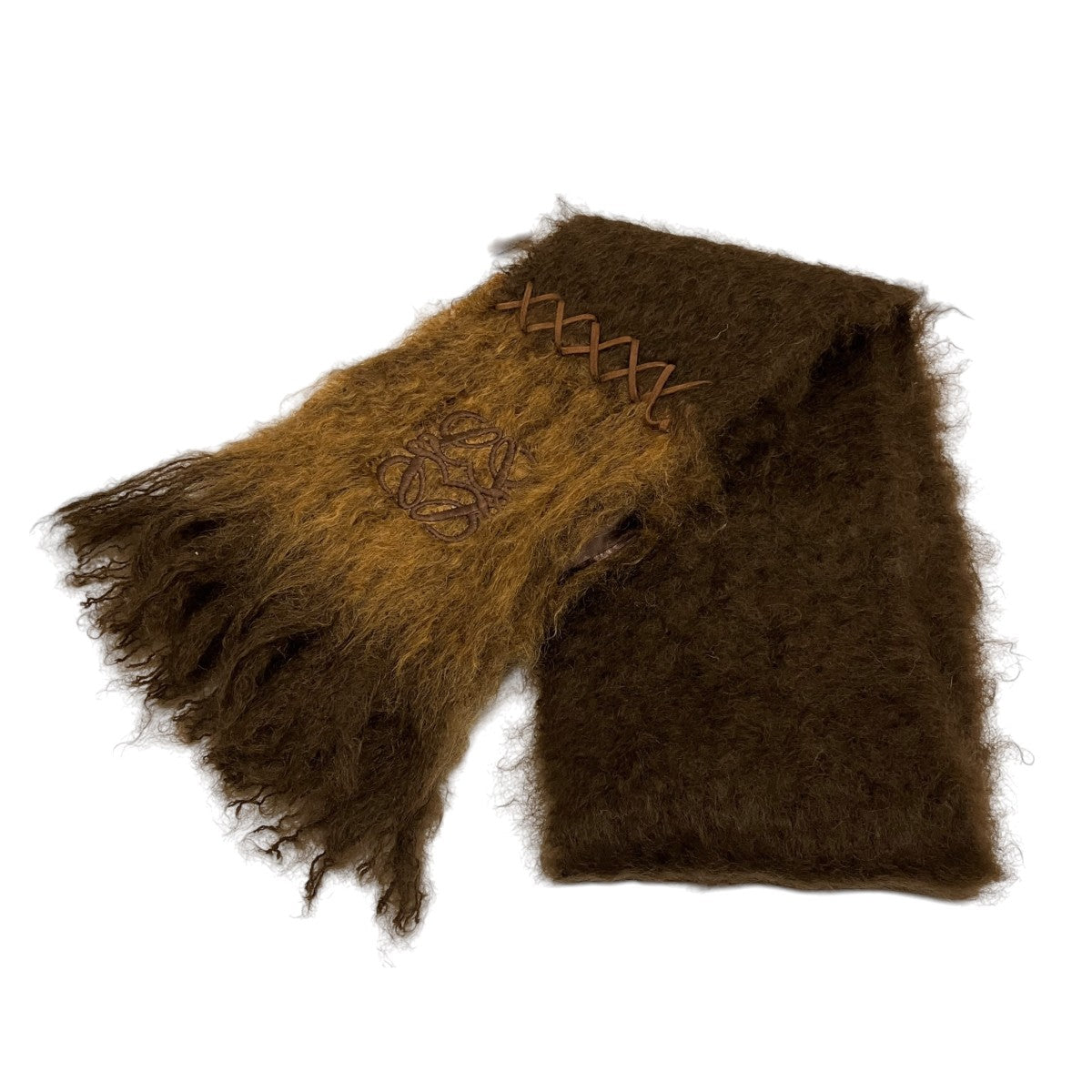 LOEWE アナグラム モヘアマフラー 古着・中古-1枚目のアイテム画像