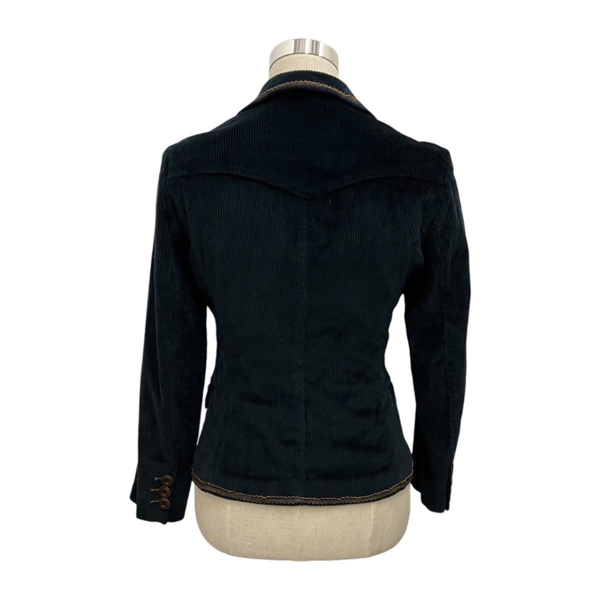 MAX MARA WEEK END LINE コーデュロイテーラードジャケット 古着・中古-2枚目のアイテム画像