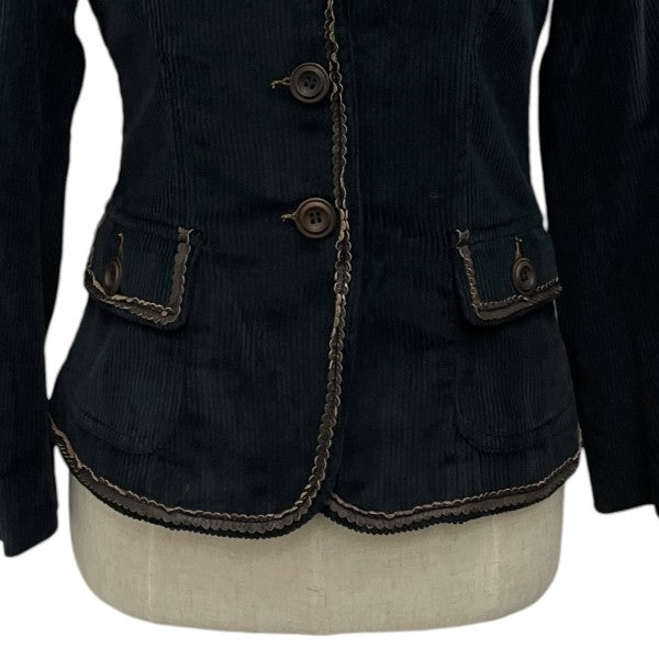 MAX MARA WEEK END LINE コーデュロイテーラードジャケット 古着・中古-4枚目のアイテム画像