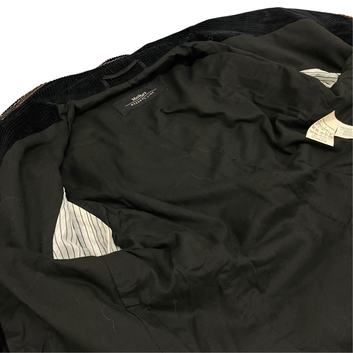 MAX MARA WEEK END LINE コーデュロイテーラードジャケット 古着・中古-6枚目のアイテム画像