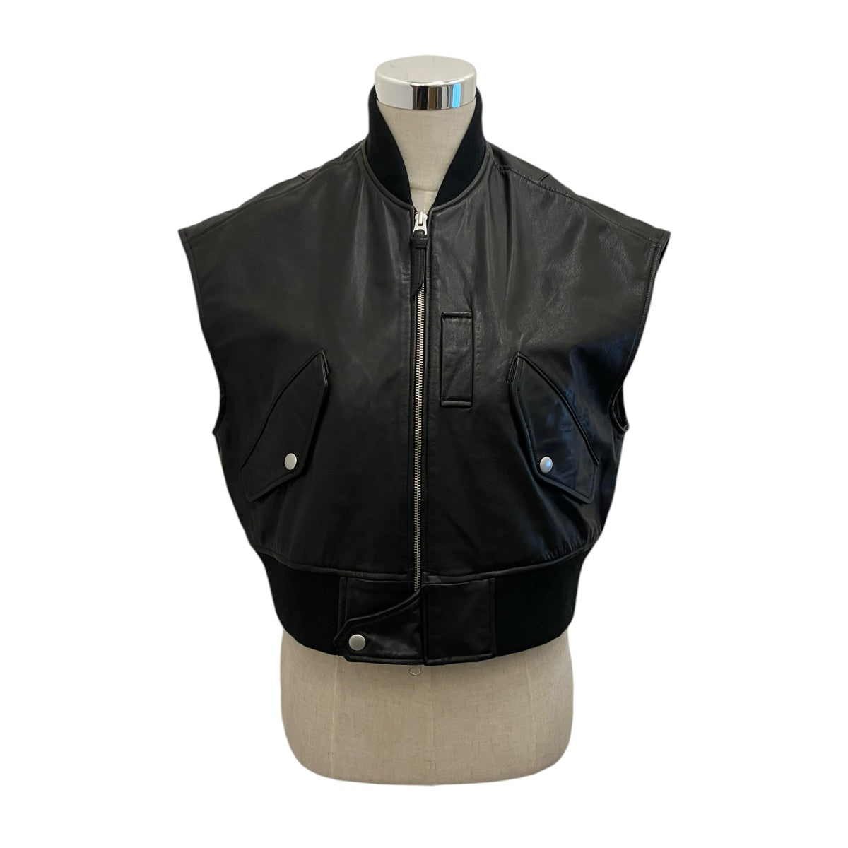 sisii 【L2 B VEST】レザー ベスト114V-OL 古着・中古-1枚目のアイテム画像