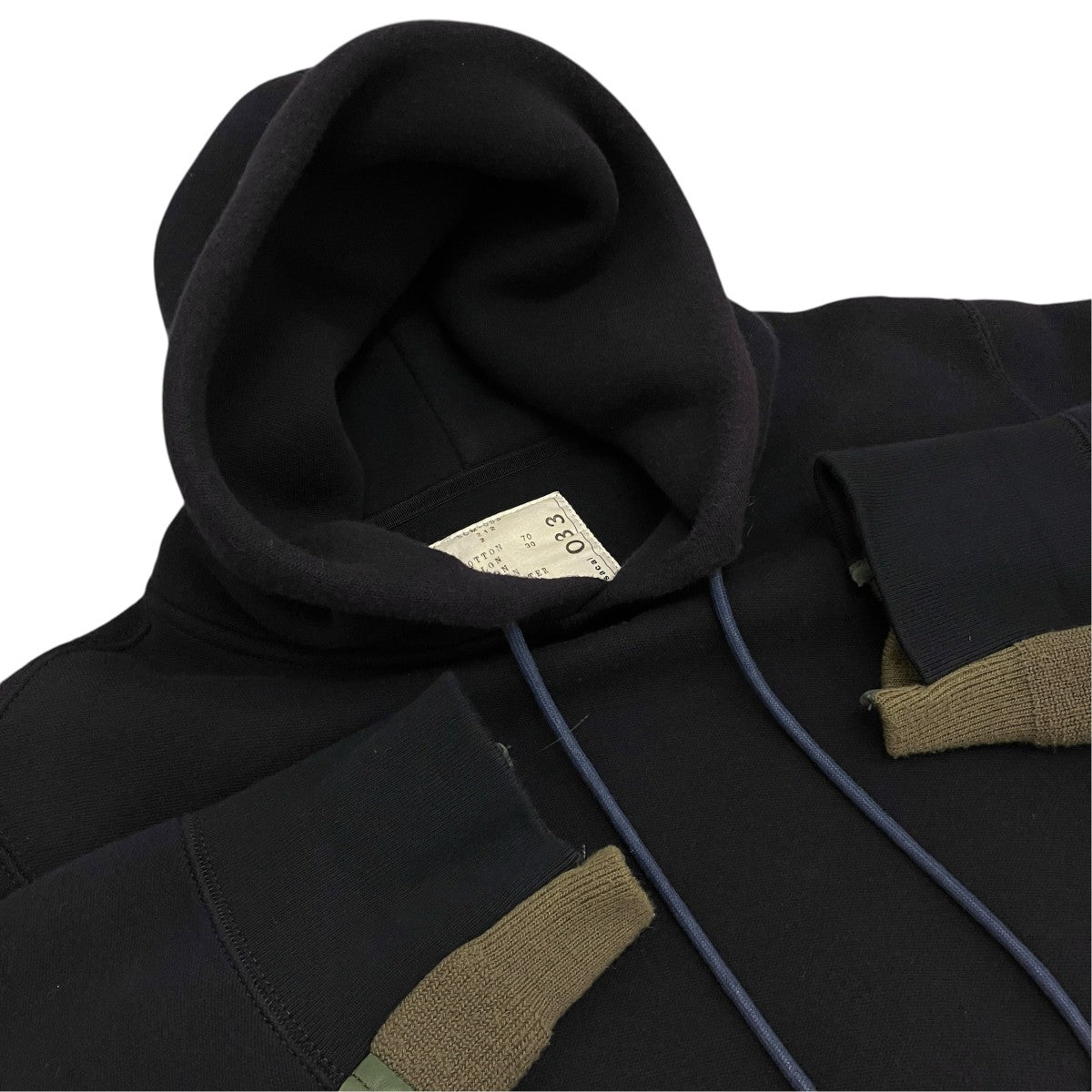 sacai 【SPONGE SWEAT x MA-1 HOODIE】ドッキングフーディーSCM-033 古着・中古-5枚目のアイテム画像