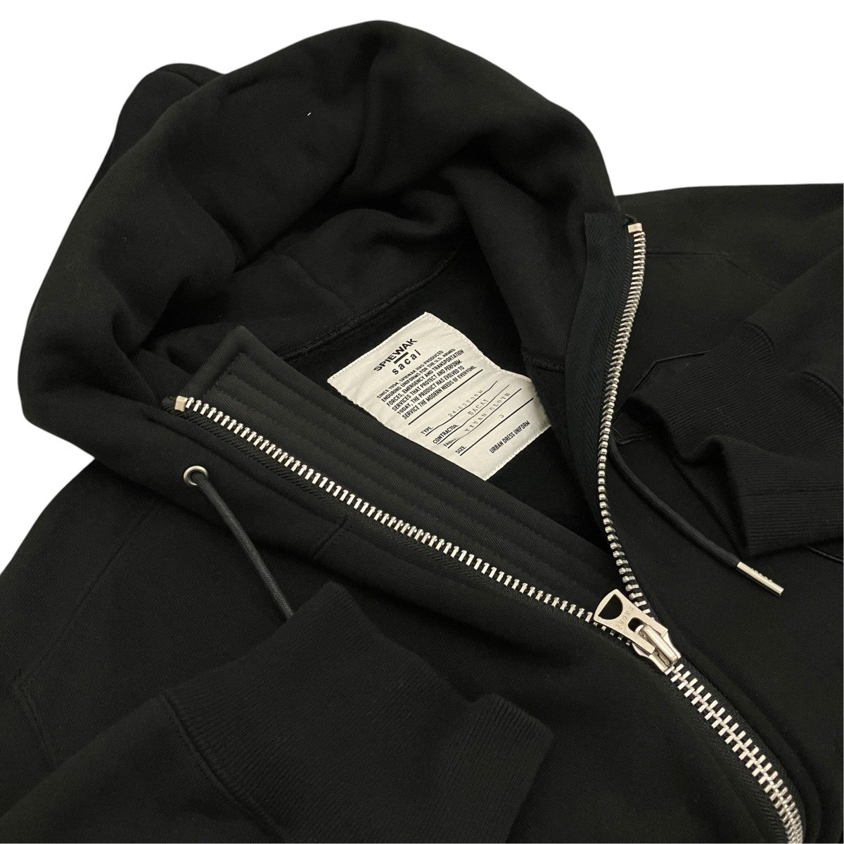 sacai×SPIEWAK ジップパーカー24-03536M 古着・中古-5枚目のアイテム画像
