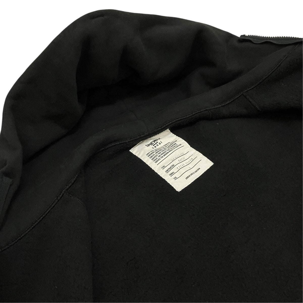 sacai×SPIEWAK ジップパーカー24-03536M 古着・中古-6枚目のアイテム画像