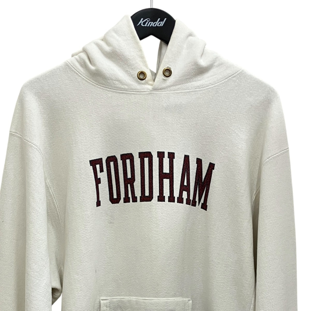 Champion REVERSE WEAVE 80Sトリコタグ【FORDHAM】プリントフーディー 古着・中古-3枚目のアイテム画像