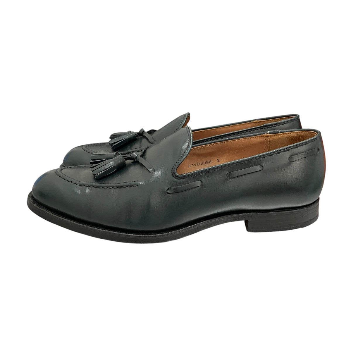 Crockett ＆ Jones 【CAVENDISH 2】タッセルローファー9376 古着・中古-4枚目のアイテム画像