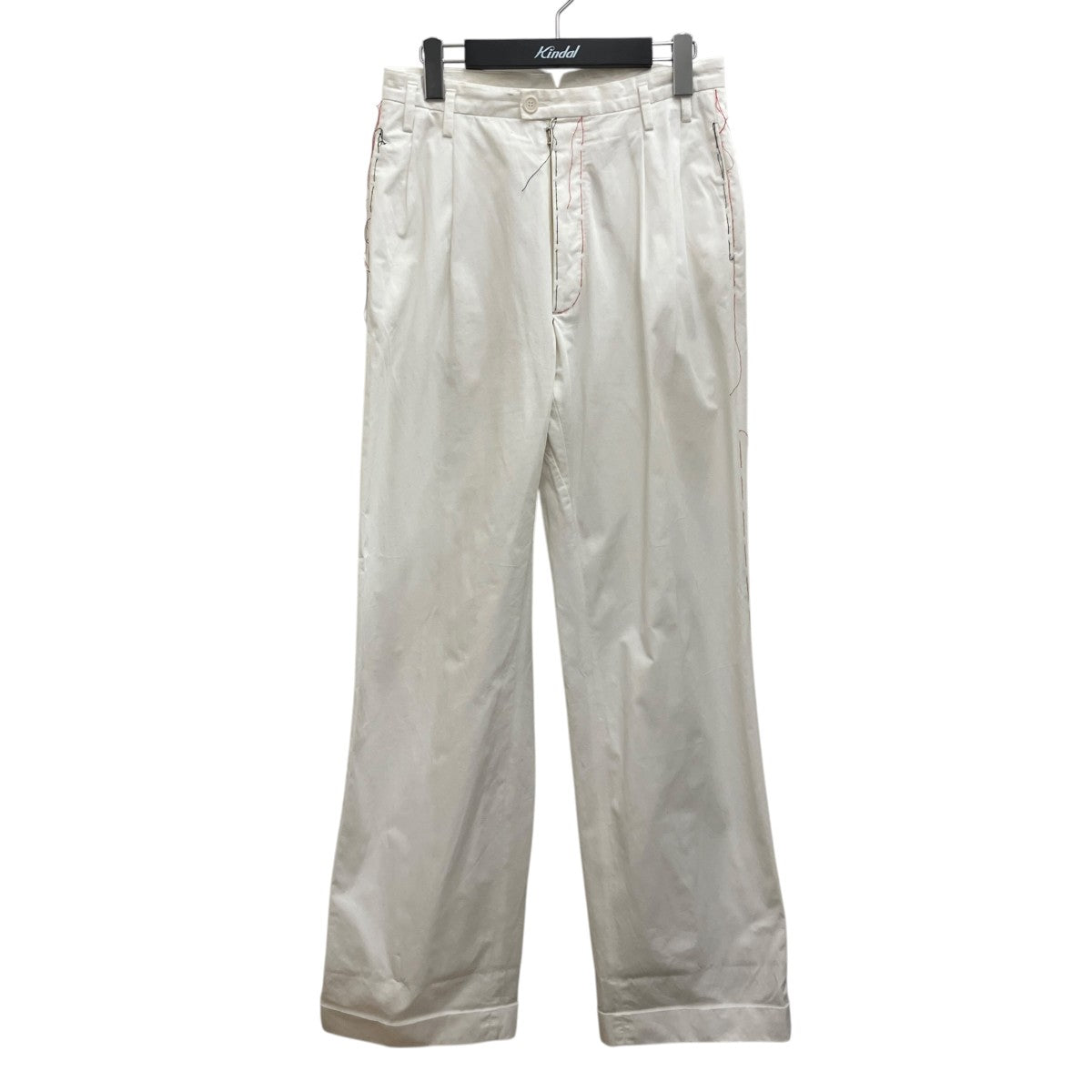 Maison Margiela ステッチタックパンツS51KA0535 古着・中古-1枚目のアイテム画像