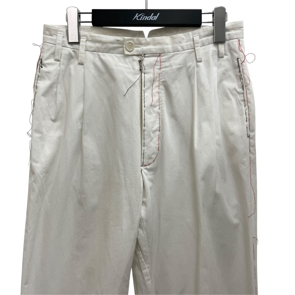 Maison Margiela ステッチタックパンツS51KA0535 古着・中古-3枚目のアイテム画像