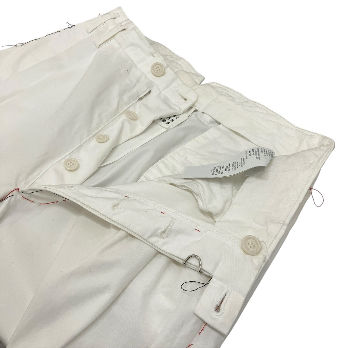 Maison Margiela ステッチタックパンツS51KA0535 古着・中古-5枚目のアイテム画像