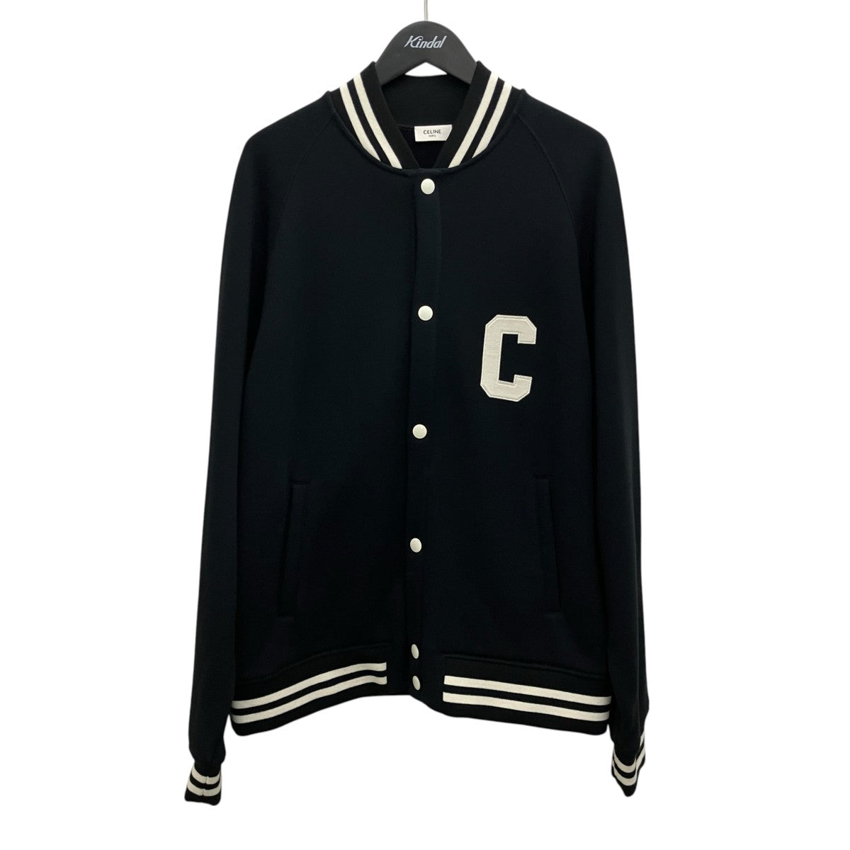 CELINE 22AWカレッジロゴテディジャケット2Y815345F 古着・中古-1枚目のアイテム画像