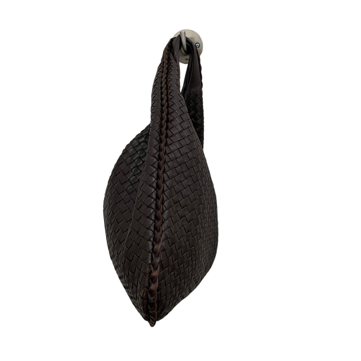 BOTTEGA VENETA イントレチャートホーボーバッグ 古着・中古-4枚目のアイテム画像
