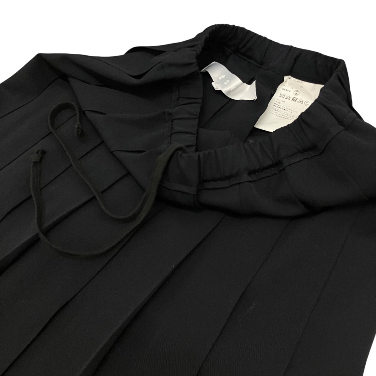 TAO COMME des GARCONS 【AD2024】ウールギャバ後染プリーツスカートTC-S101 古着・中古-5枚目のアイテム画像