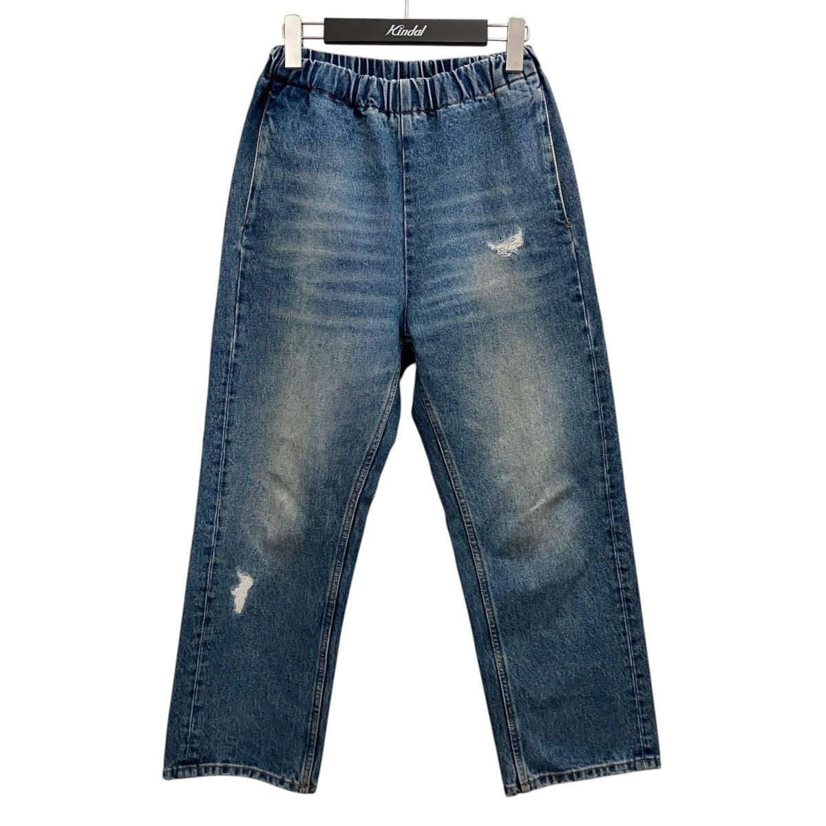MM6 Maison Margiela 23SSダメージ加工 イージーデニムパンツS52KA0422 古着・中古-1枚目のアイテム画像