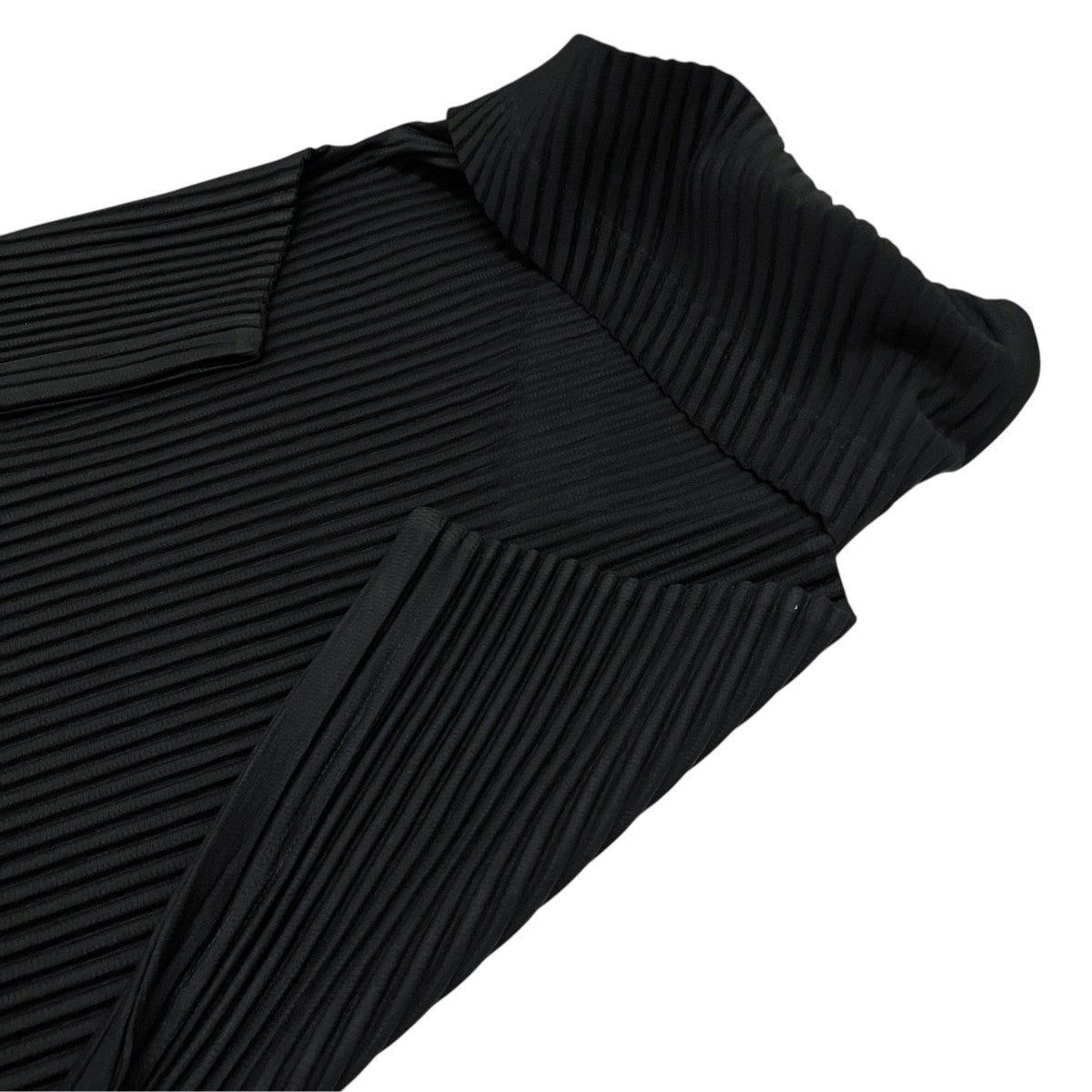 HOMME PLISSE ISSEY MIYAKE ノースリーブプリーツトップスHP58JK305 古着・中古-5枚目のアイテム画像