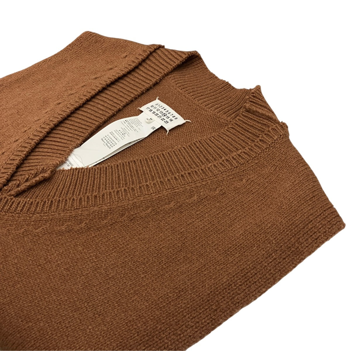 Maison Margiela VネックタバードS50TH0050 S17785 古着・中古-5枚目のアイテム画像