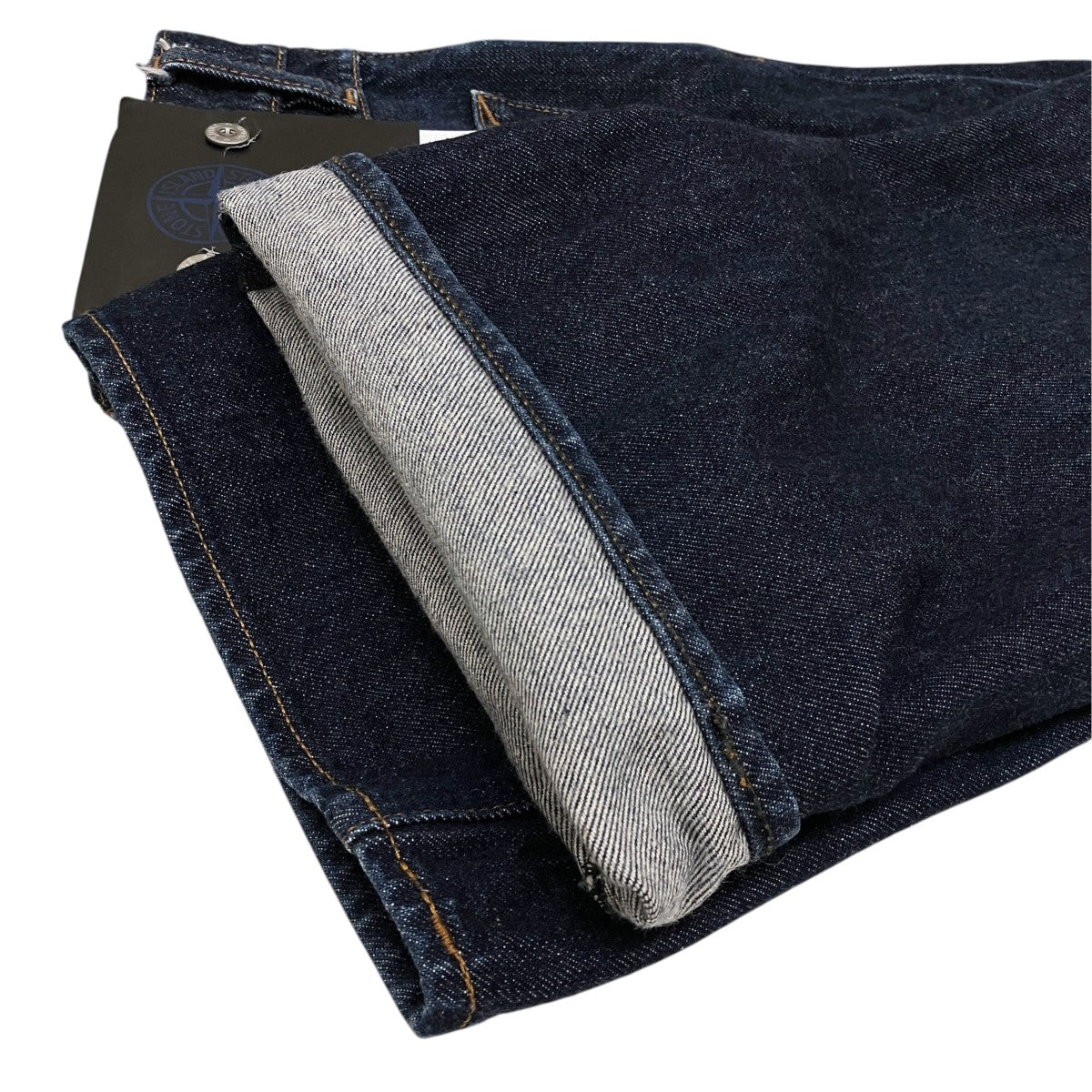 STONE ISLAND バックロゴパッチ ルーズデニムパンツK2S15J100006 古着・中古-7枚目のアイテム画像