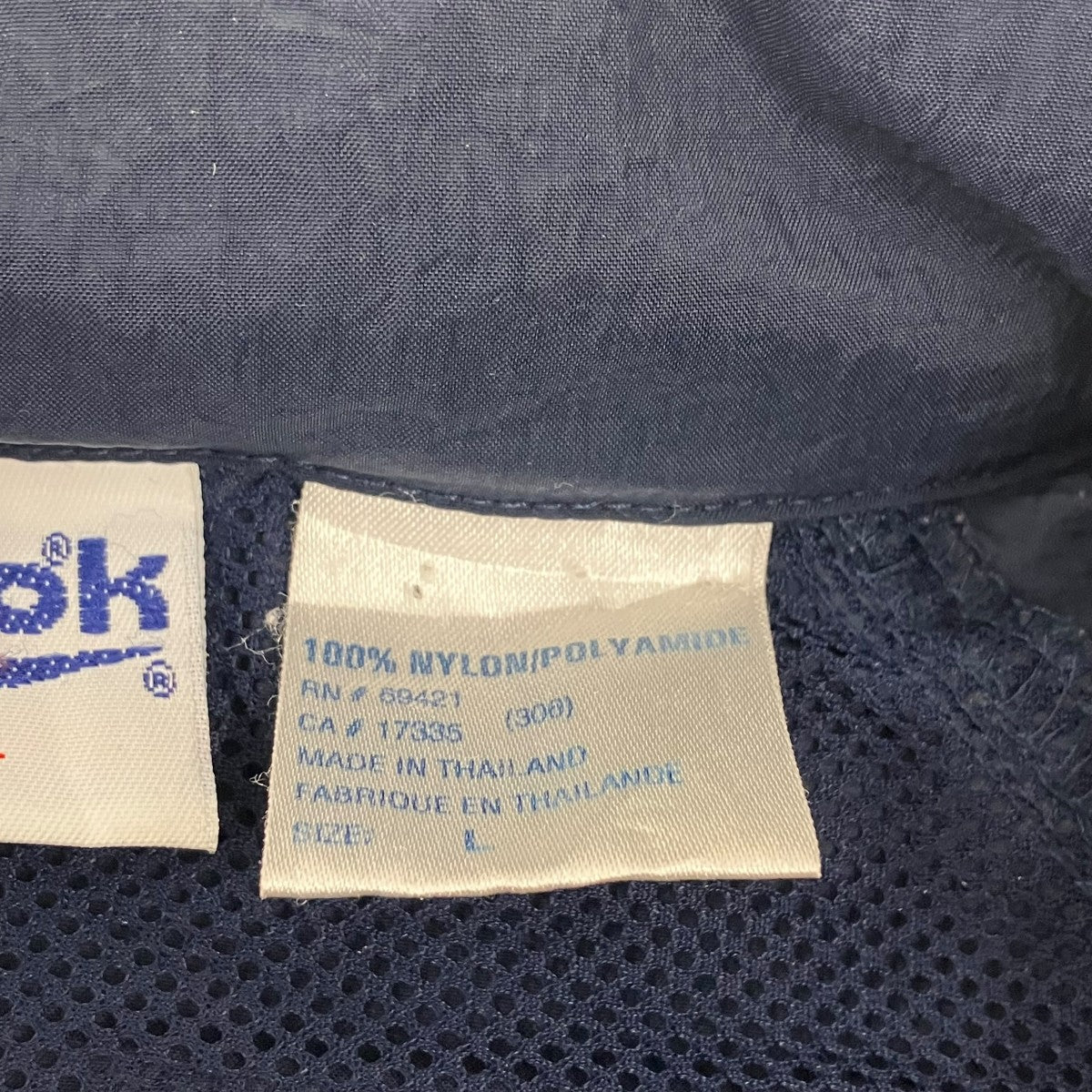 REEBOK 90’Sジップアップジャケット 古着・中古-9枚目のアイテム画像