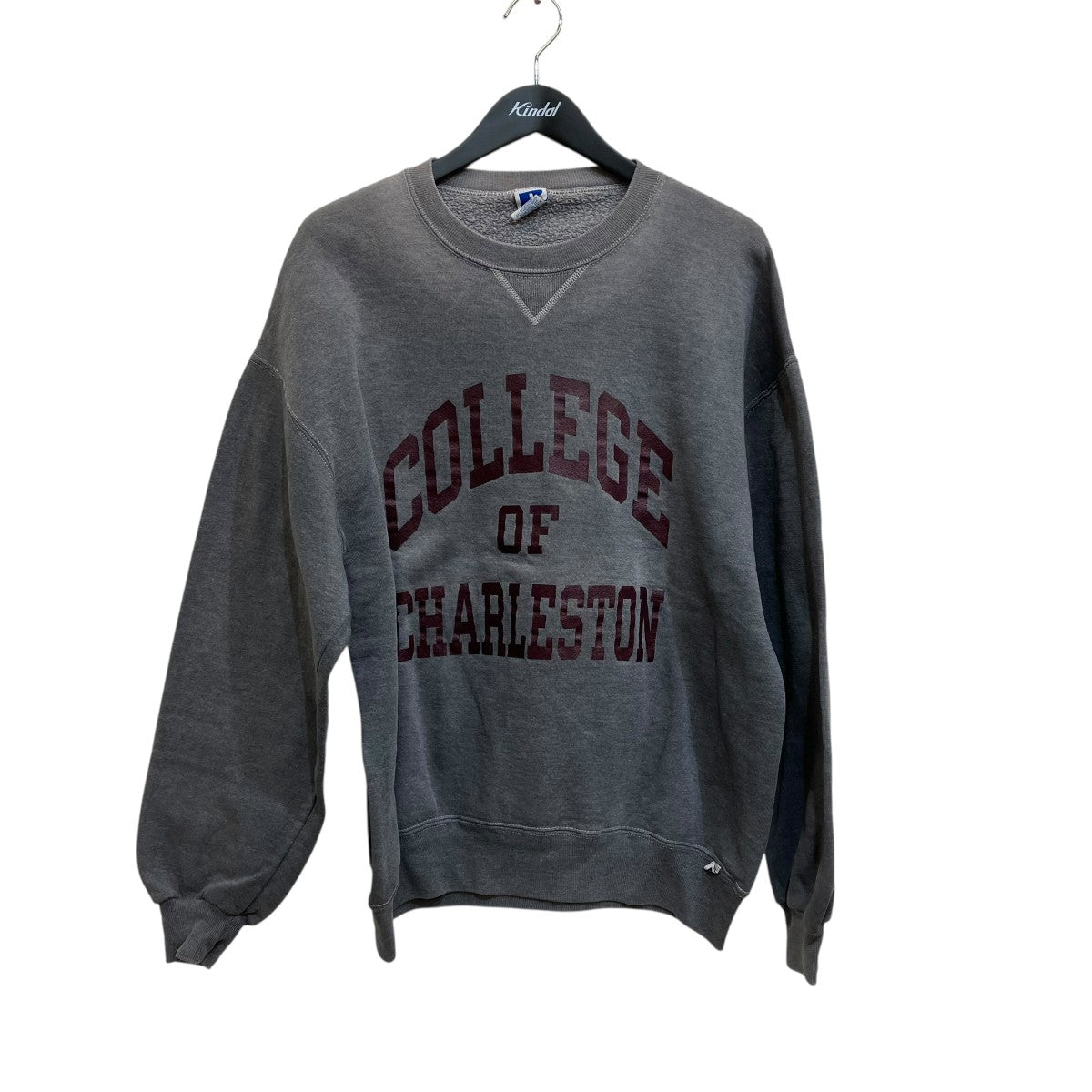 RUSSELL ATHLETIC ロゴプリントクルーネックスウェット 古着・中古-1枚目のアイテム画像