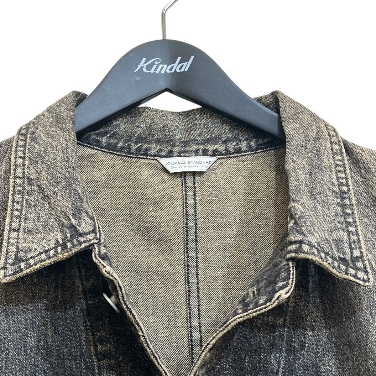 JOURNAL STANDARD DENIM COVERALLデニムカバーオール 古着・中古-3枚目のアイテム画像