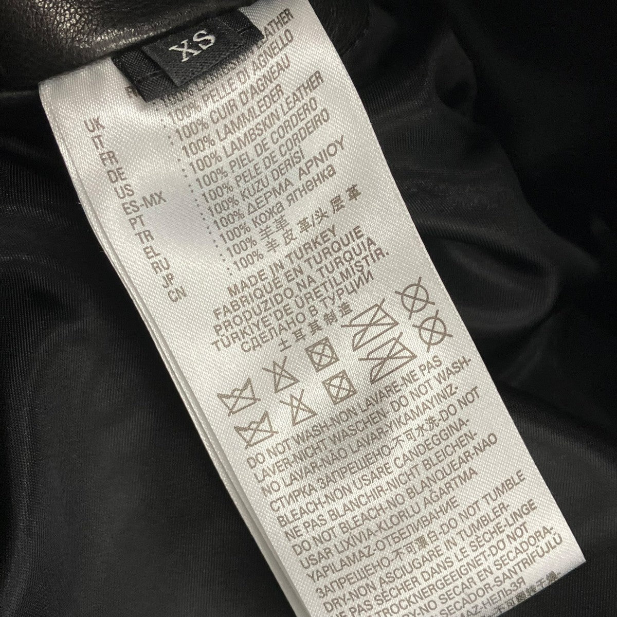 DIESEL L-TOVMASレザージャケット 古着・中古-8枚目のアイテム画像