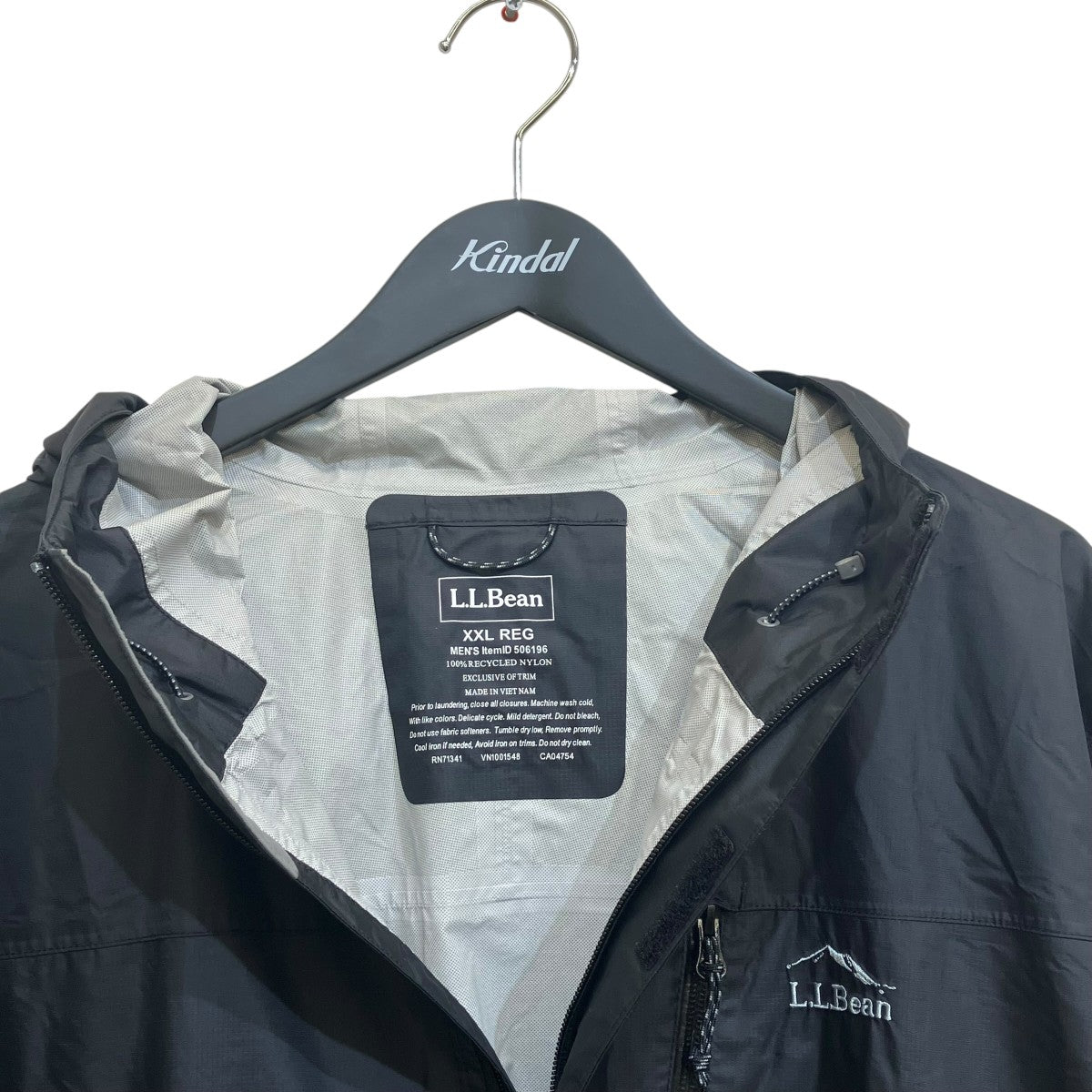 L．L．Bean ナイロンジャケット 古着・中古-3枚目のアイテム画像