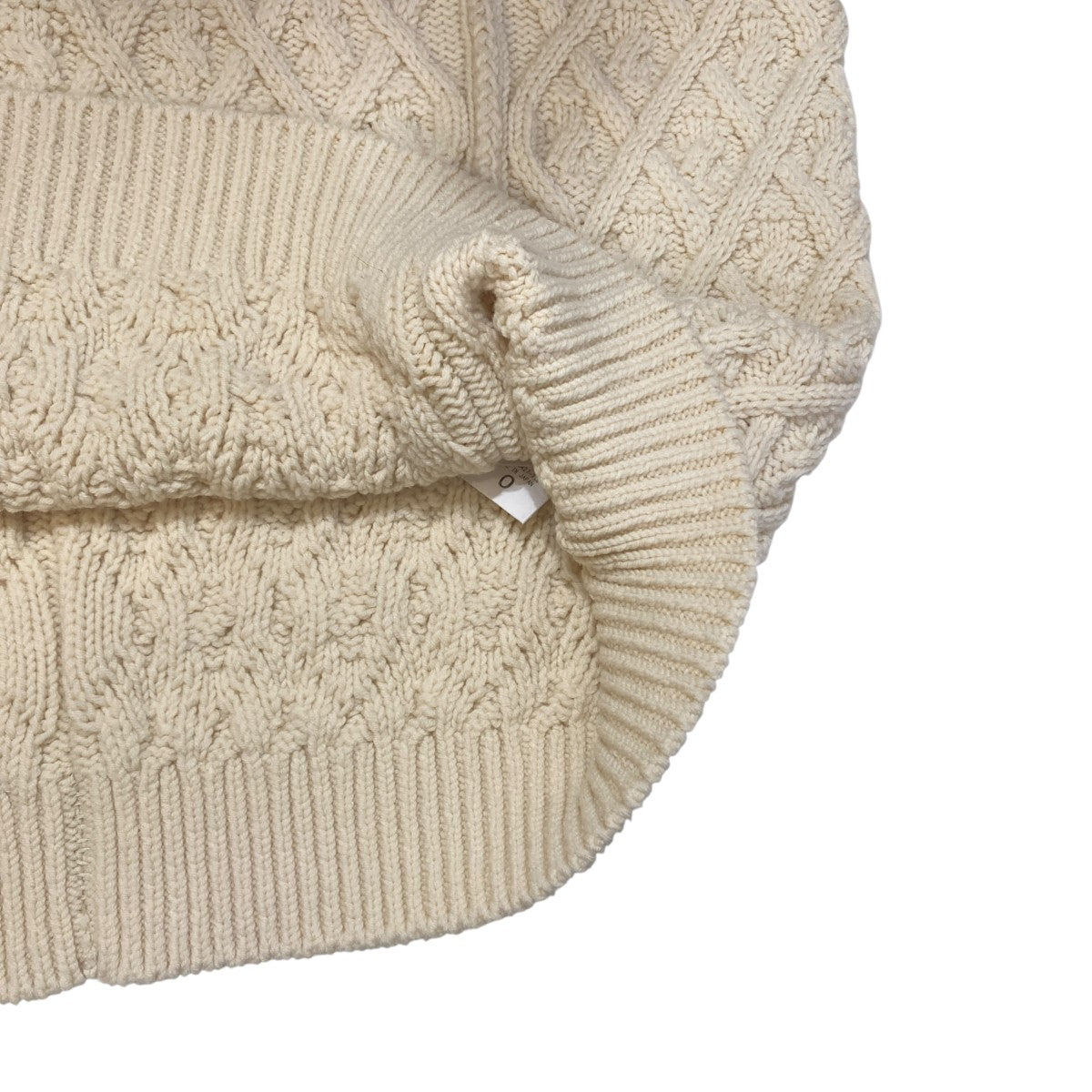 HARD TWIST MERINO ARAN KNIT VESTニットベストA9AV04FM