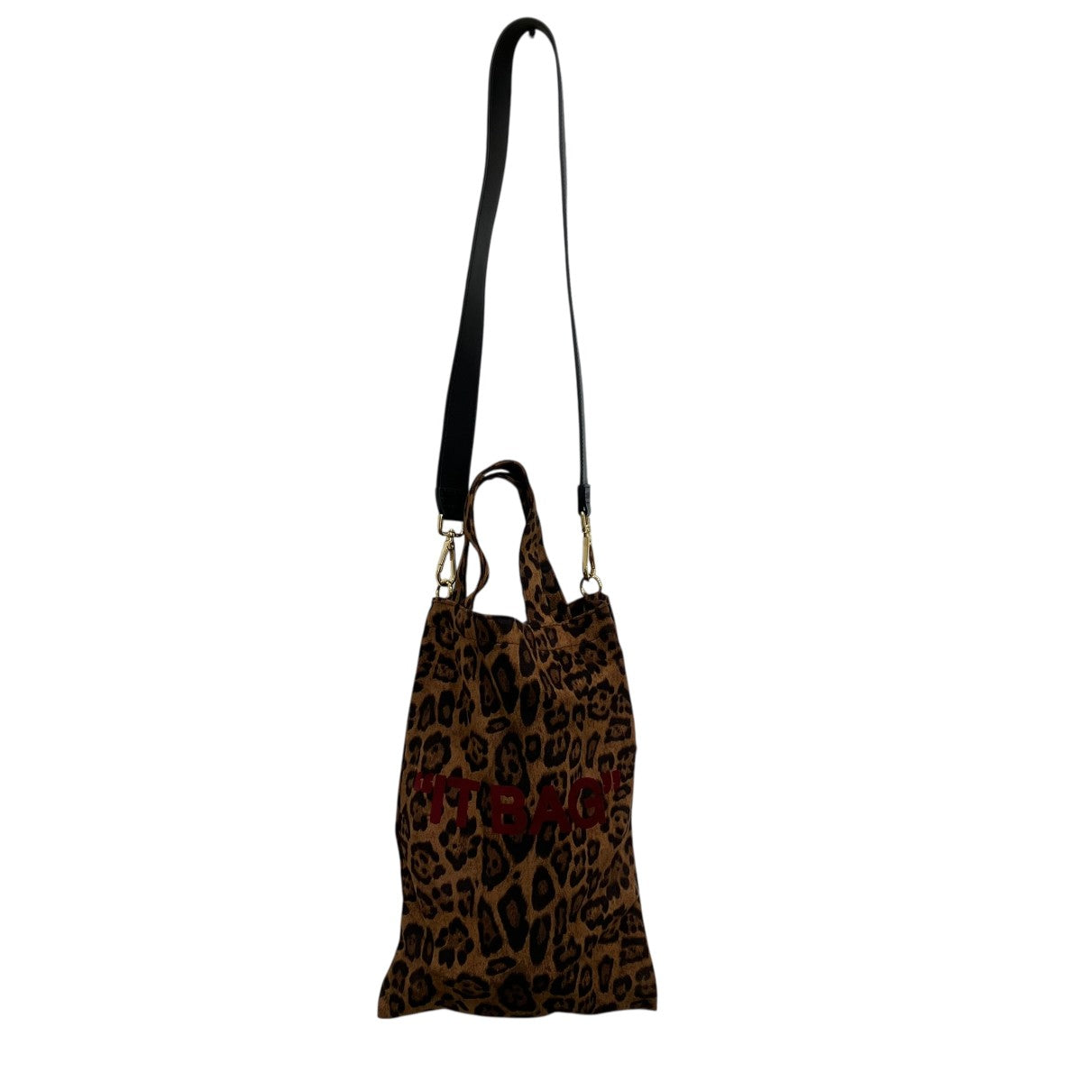 BELT with LEOPARDレオパードショルダーバッグ