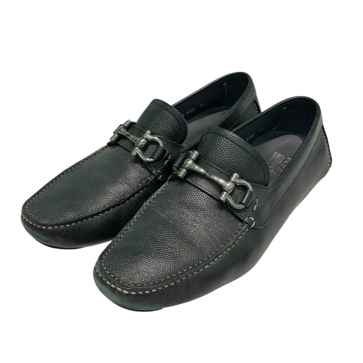 Salvatore Ferragamo ガンチーニドライビングシューズ 古着・中古-1枚目のアイテム画像